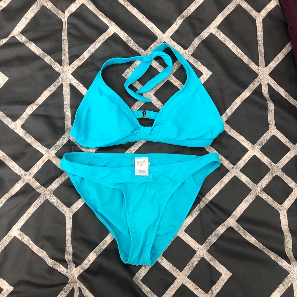 Teal bikini